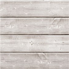 Mix the Media Wood Plaque, 6"x6" - Whitewashed
