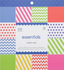Love, Nicole 6x6 Paper Pad- Essentials