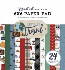 Let's Go Travel 6x6 Paper Pad