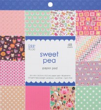 Love, Nicole 6x6 Paper Pad- Sweet Pea