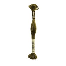 730 DMC Embroidery Floss - Very Dark Olive Green