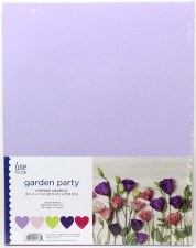 8.5x11" Cardstock Pack, 50pc- Garden Party