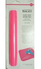Glue Gun Work Pad, 8"x 8" - Pink