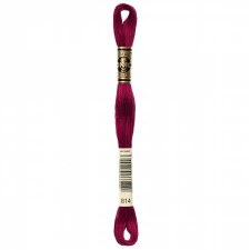814 DMC Embroidery Floss - Garnet