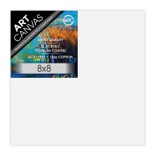 8"x8" Artist Stretched Canvas