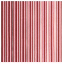 Flowerhouse Bolted Fabric - Red Stripe