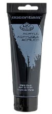 Essentials Acrylic Artist Paint, 120ml - Mars Black