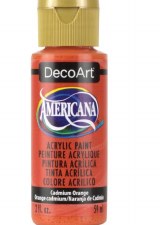 Americana Acrylic Paint, 2oz- Oranges: Cadmium Orange