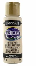 Americana Acrylic Paint, 2oz- Neutrals: Light Mocha