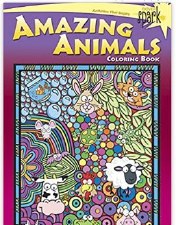 Adult Coloring Book - Amazing Animals