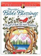 Adult Coloring Book - Beautiful Bible Blessings