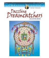 Creative Haven Adult Coloring Book - Dazzling Dream Catchers