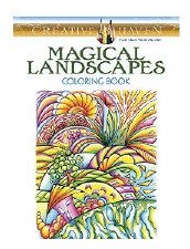 Adult Coloring Book - Magical Landscapes