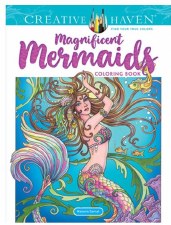 Creative Haven Adult Coloring Book - Magnificent Mermaids