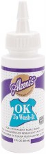 Aleene's Ok To Wash-It Fabric Glue- 2 oz.