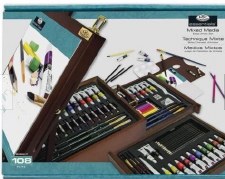 Essentials All Media Easel Art Set - 108 Pc