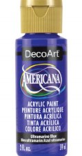 Americana Acrylic Paint, 2oz Blues - Ultramarine Blue