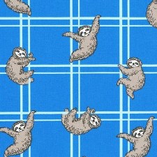 Animal Club Bolted Fabric - Sloth