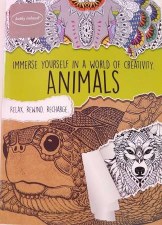 Adult Coloring Book- Animals