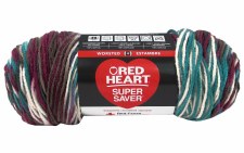 Red Heart Super Saver Yarn, Mulit-Color- Antique