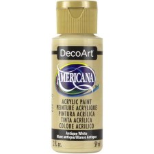 Americana Acrylic Paint, 2oz- Neutrals: Antique White