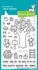 Apple-Solutely Awesome Clear Stamps