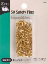 Dritz Assorted Saftery Pins 50ct.