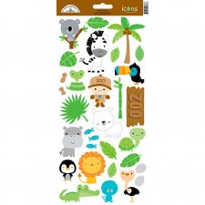At The Zoo Stickers- Icons 2