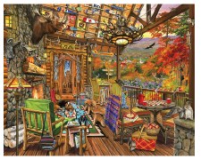 Autumn Porch - 1,000 Piece Puzzle