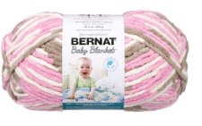 Baby Blanket Big Ball Yarn- Little Roses