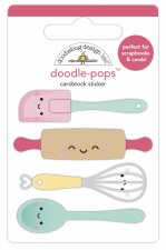 Made With Love Stickers- Doodle-Pops: Baker's Kneads