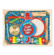 Melissa & Doug Band In A Box- Clap! Cling! Tap!
