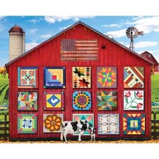 Barn Quilts - 1000 Piece Puzzle