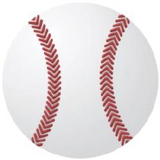 Reminisce Baseball 12" Die Cut