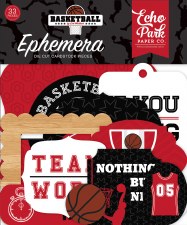 Basketball Ephemera Die Cuts