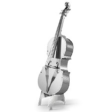 Metal Earth 3D Metal Model Kit- Fiddle, Bass