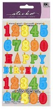 Sticko Stickers- Birthday- Number Candles