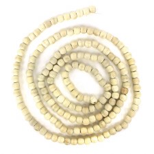 Wood Bead Garland  - Natural
