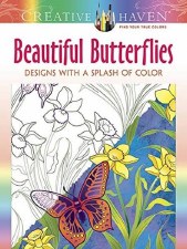 Creative Haven Adult Coloring Book- Beautiful Butterflies