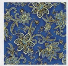 Belle Mariposa Bolted Fabric - Indigo #817-62