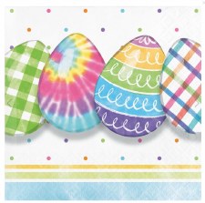 Beverage Napkins, 5" - 16 ct - Vibrant Easter