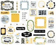 Bee Happy Die Cuts - Ephemera