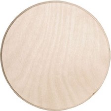 Birch Circle Plaque, 6"x 6"
