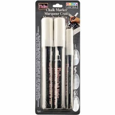 Bistro Chalk Marker 3pk- White