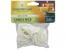 Candle Wicks #1 Braided 18ft