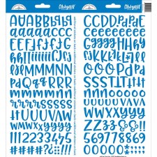Abigail Alphabet Sticker- Blue Jean