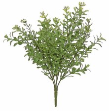 Boxwood Bush, 12"- Moss Green