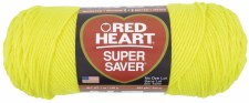 Red Heart Super Saver Yarn- Bright Yellow