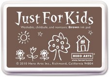Just For Kids Ink Pad - Brown