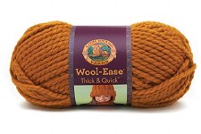 Wool Ease Thick & Quick Yarn- Butterscotch